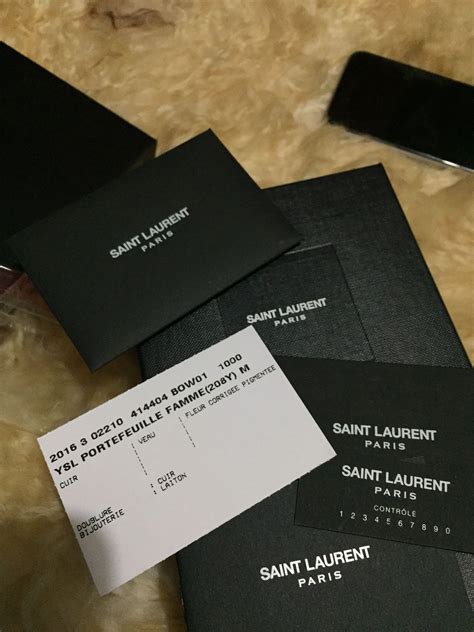 st laurent vs ysl|ysl authenticity check code.